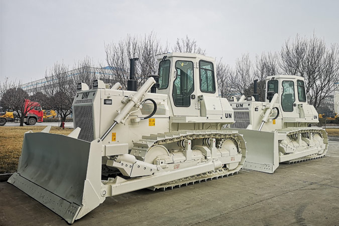 世界有我，山推助力聯合國維和任務。